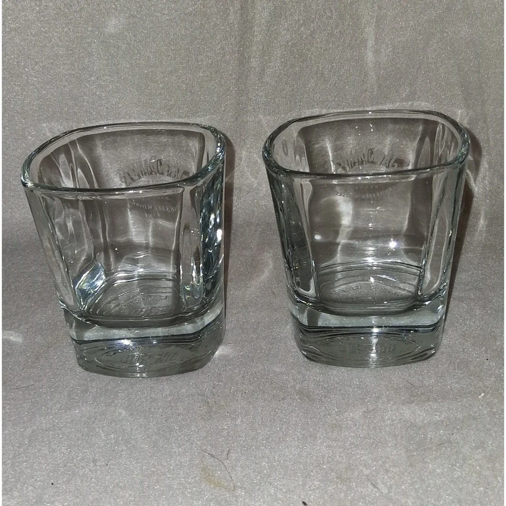 Set Of 2 - Jack Daniels Single Barrel Select Tennessee Whiskey Glasses, Bar